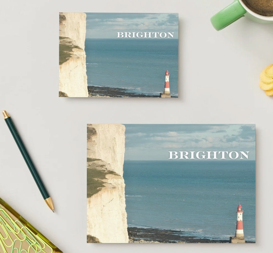 Beacon by the Sea – Brighton Lighthouse Postcard