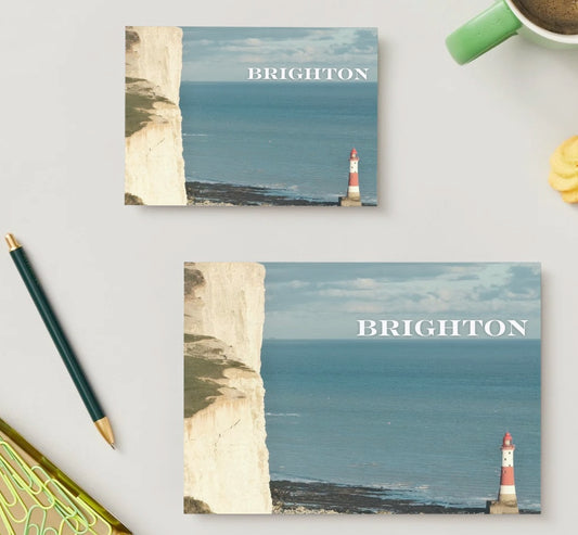 Beacon by the Sea – Brighton Lighthouse Postcard