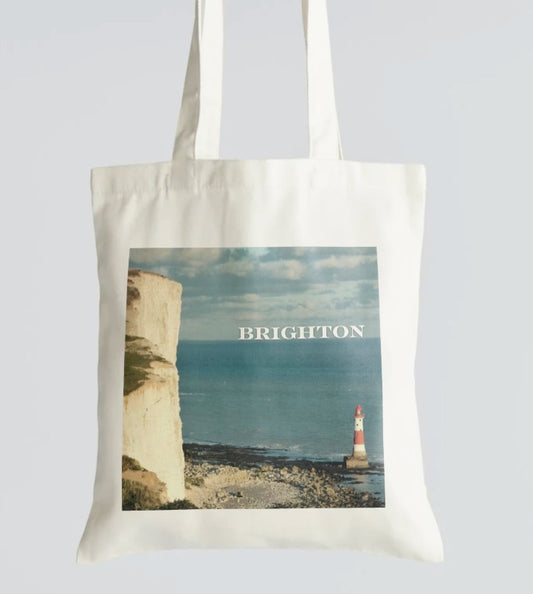 Brighton Breeze – Canvas Tote Bag”