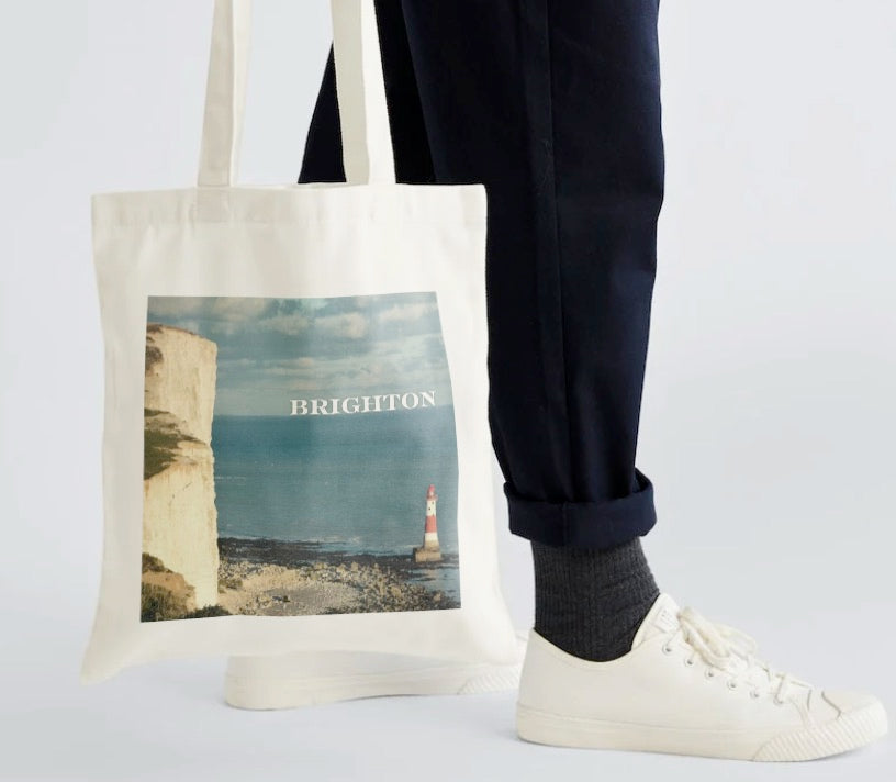 Brighton Breeze – Canvas Tote Bag”
